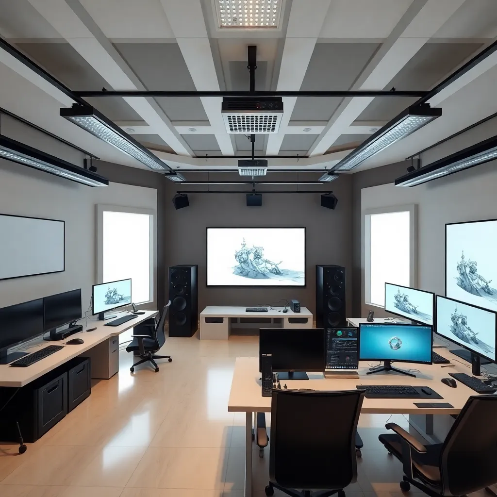 Professional 3D animation studio in Egypt with modern equipment