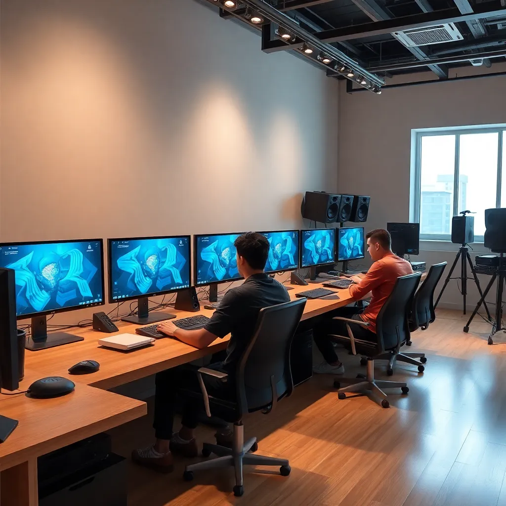 Character animation class in Alexandria studio